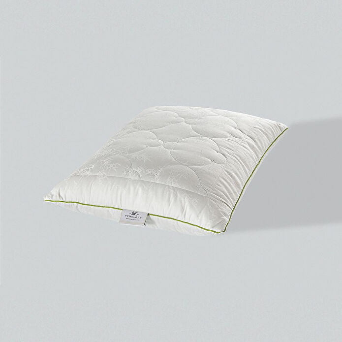 Penelope Bambu Pamuk Kumaş Sırt Üstü Yatış Yastığı - Bamboo Serisi