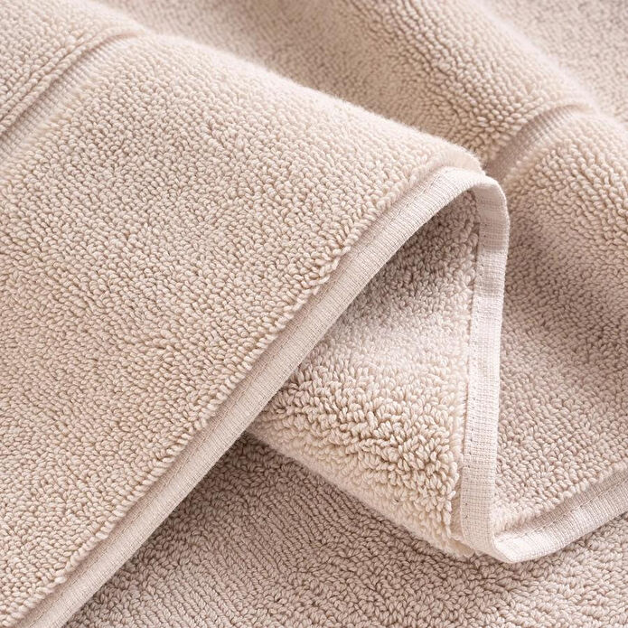 Penelope %100 Pamuk Banyo Paspası 60x110 Cm Taş Rengi - Noa Serisi