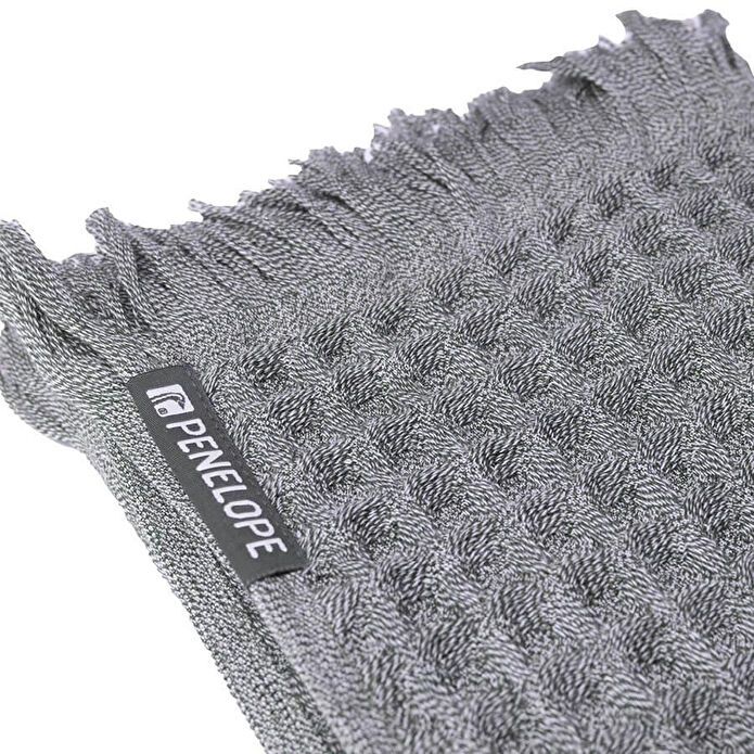 Penelope %100 Pamuk Havlu 50x100 Cm Antrasit - Eve Serisi