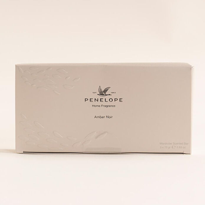 Penelope Dolap Ve Çekmece İçi 3'lü Koku Barı - Amber Noir Serisi