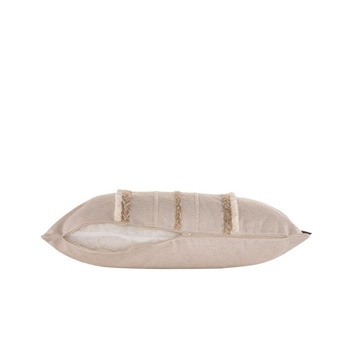 Penelope Dekoratif Kırlent Bej 30x50 Cm - Bogy Serisi