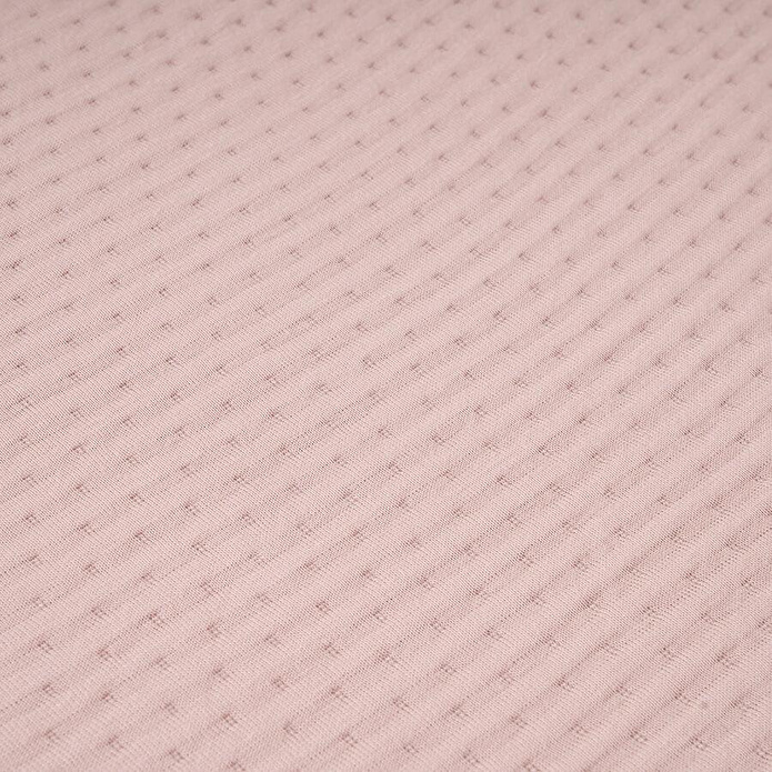 Penelope %100 Viskon Çift Kişilik Pike 220x240 Cm Pudra - Mila Serisi