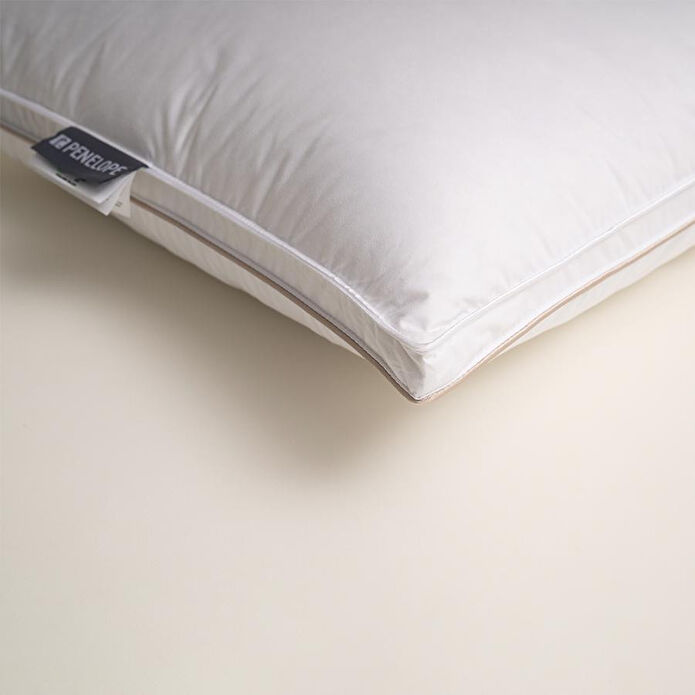 Penelope Tüy Geçirmez Kaz Tüyü Yastık - Dove Firm Serisi