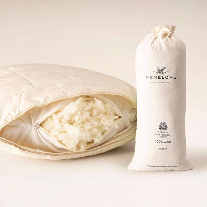 Penelope Doğal Yün Yastık Doldurma Malzemesi - Refil