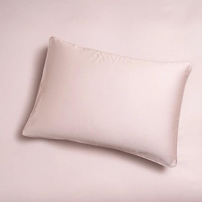 Penelope %100 Pamuk Saten Lastikli Çarşaf Seti 180x200 Cm Taş - Lia Serisi