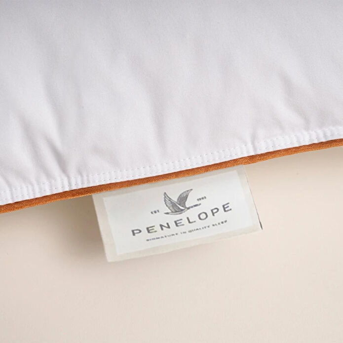 Penelope %100 Kaz Tüyü Dolgulu Bebek Yastık 35x45 Cm- Bronze Serisi