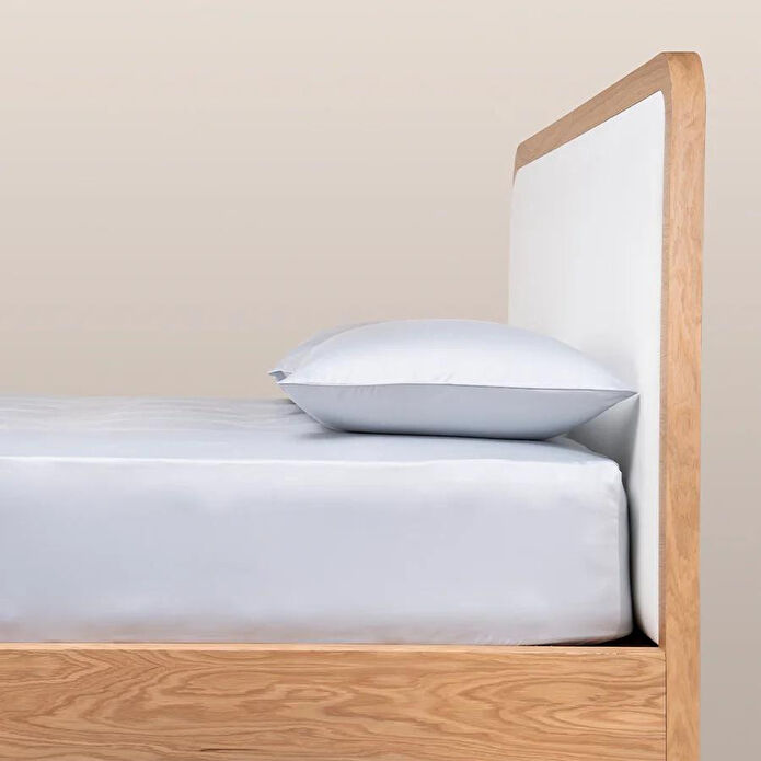 Penelope %100 Pamuk Saten Lastikli Çarşaf Seti 160x200 Cm Mavi - Lia Serisi