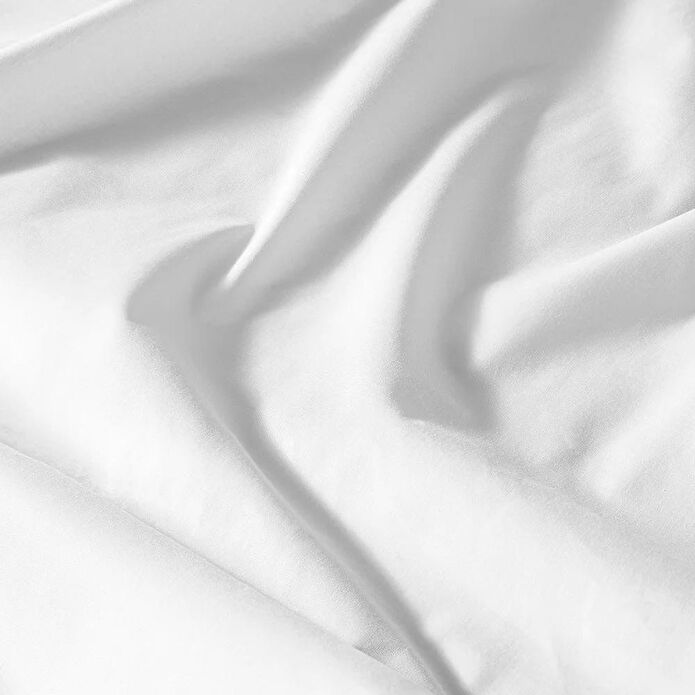Penelope %100 Pamuk Percale Lastikli Çarşaf 160x200 Cm Beyaz - Pure Serisi