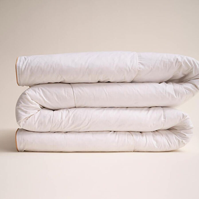 Penelope Isı Dengeleyici %100 Kaz Tüyü Tek Kişilik Yastık Yorgan Seti - Lisa Serisi