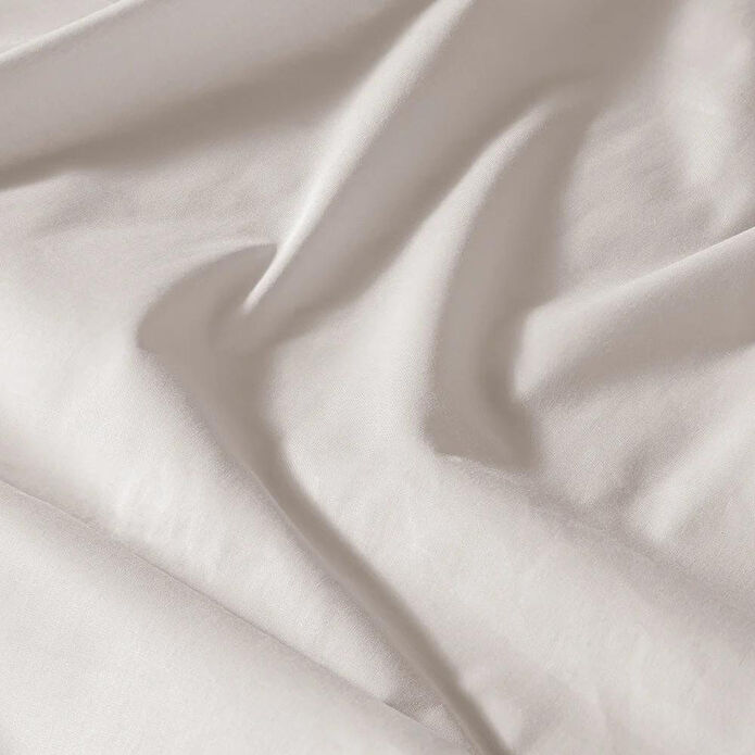 Penelope %100 Pamuk Percale Lastikli Çarşaf 120x200 Cm Gri - Pure Serisi