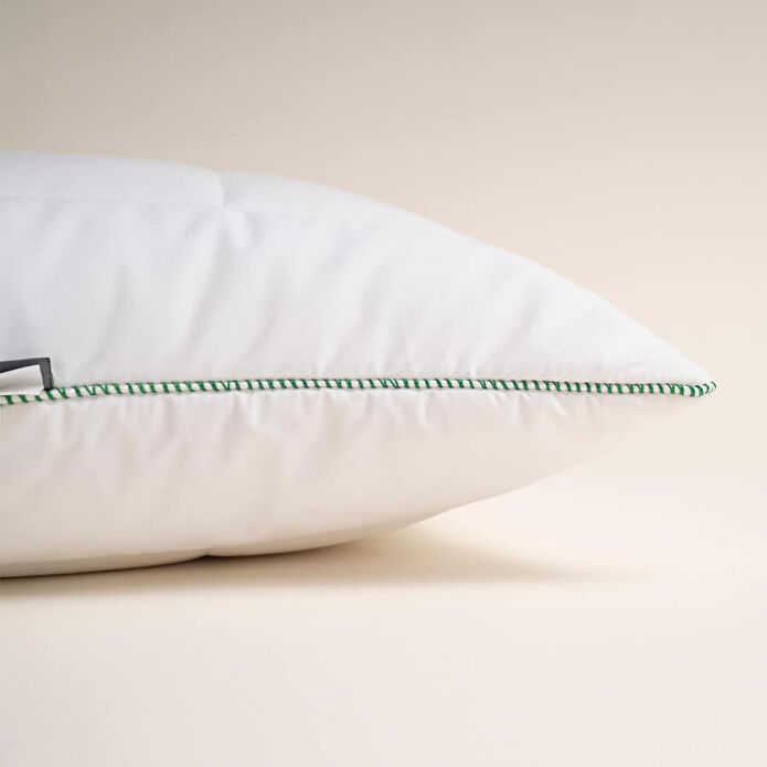 Penelope Anti-mayt %100 Pamuk Kumaş Boncuk Elyaf Dolgulu Yastık - Thermoclean Serisi