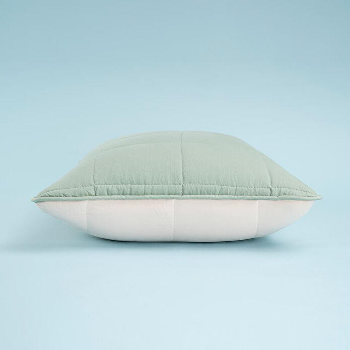 Othello Kullanımı Kolay Tek Kişilik Yastık Alezi Ve Yorgan Seti 170x230 Cm Yeşil - Egeo Life Serisi