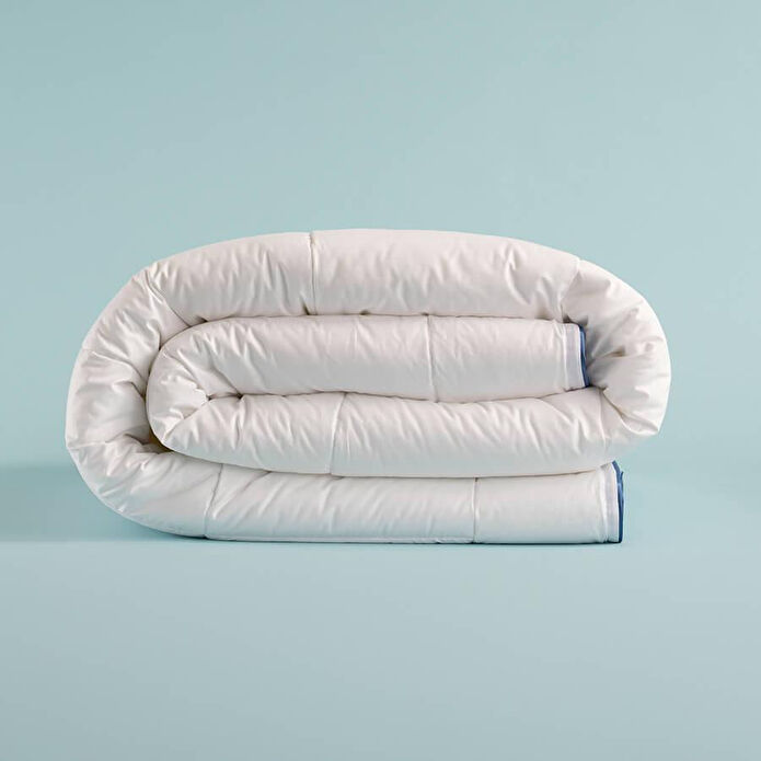 Othello Amelia Mavi Biyeli Pamuk Kumaş Yorgan 155x215 Cm