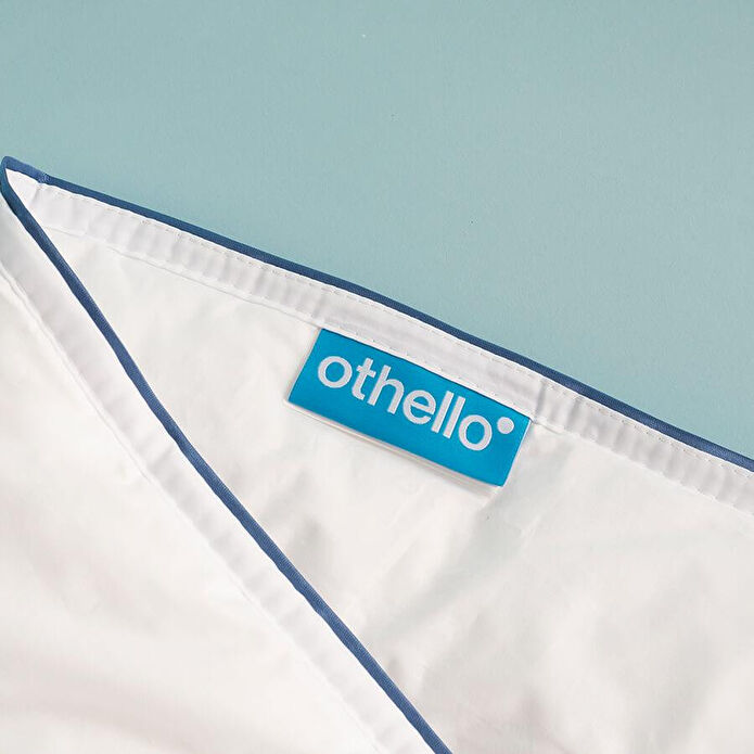 Othello Amelia Mavi Biyeli Pamuk Kumaş Yorgan 195x215 Cm