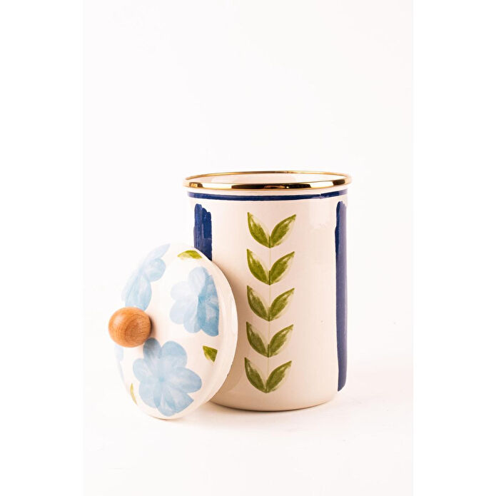 Emaylab Bloom Emaye Kapsül Kavanozu / Çok Amaçlı Kavanoz 17 Cm