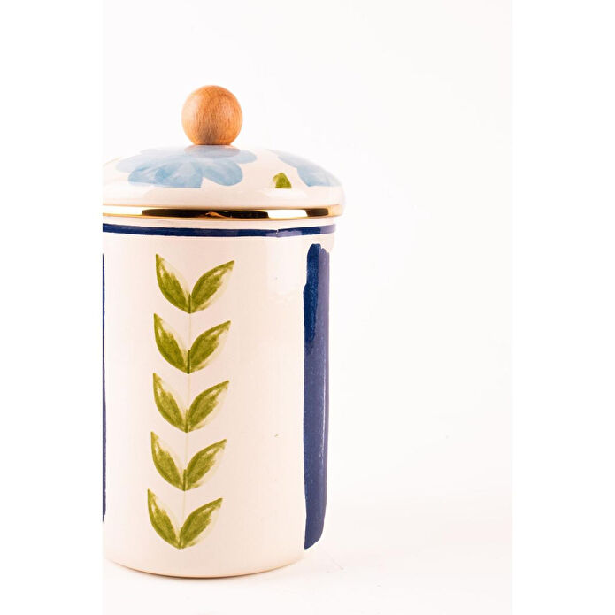 Emaylab Bloom Emaye Kapsül Kavanozu / Çok Amaçlı Kavanoz 17 Cm