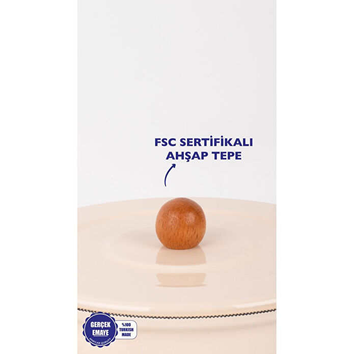 Emaylab Mood Emaye Süt/fırın/haşlama Tenceresi 22cm