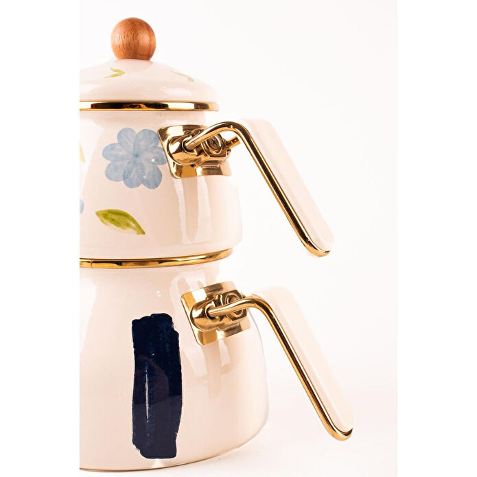 Emaylab Bloom Emaye Çaydanlık