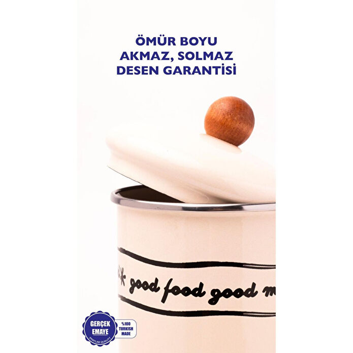 Emaylab Mood Çay Kavanozu/ Çok Amaçlı Dev Boy Kavanoz (17cm)