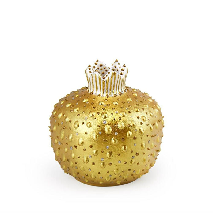 Coho Objet Coho Art Bereket Narı El Yapımı Sanatsal Dekoratif Obje - Brilliant Gold
