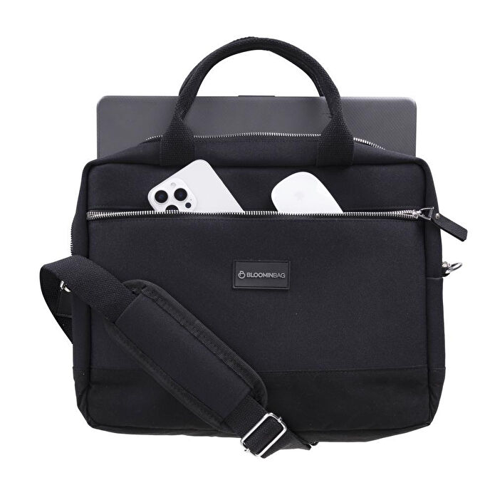 Bloominbag Deep Black 15-16 Inç Laptop / Macbook Çantası