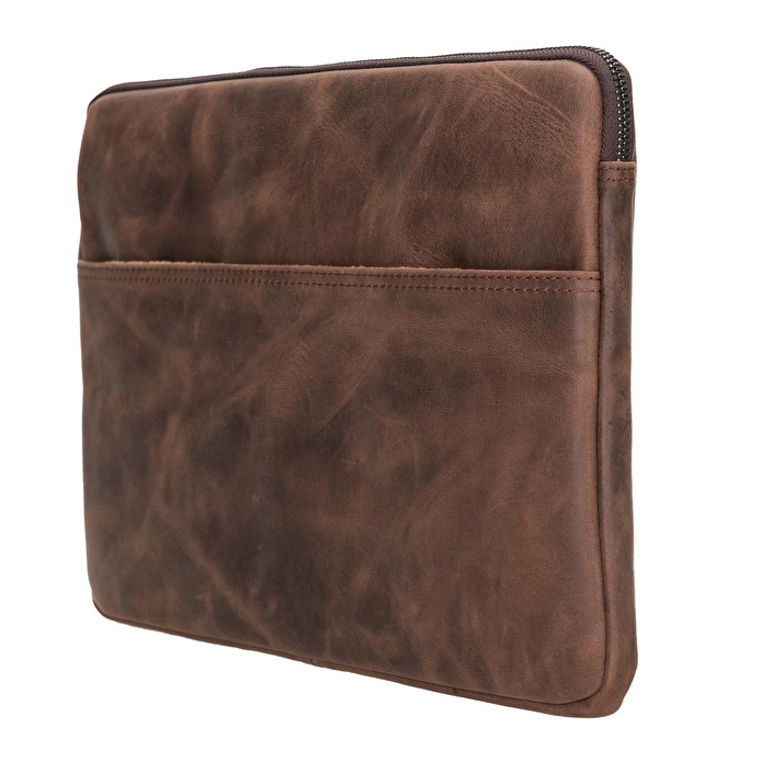 Bloominbag Torino Dark Brown Super Slim 16inç Laptop / Macbook Kılıf