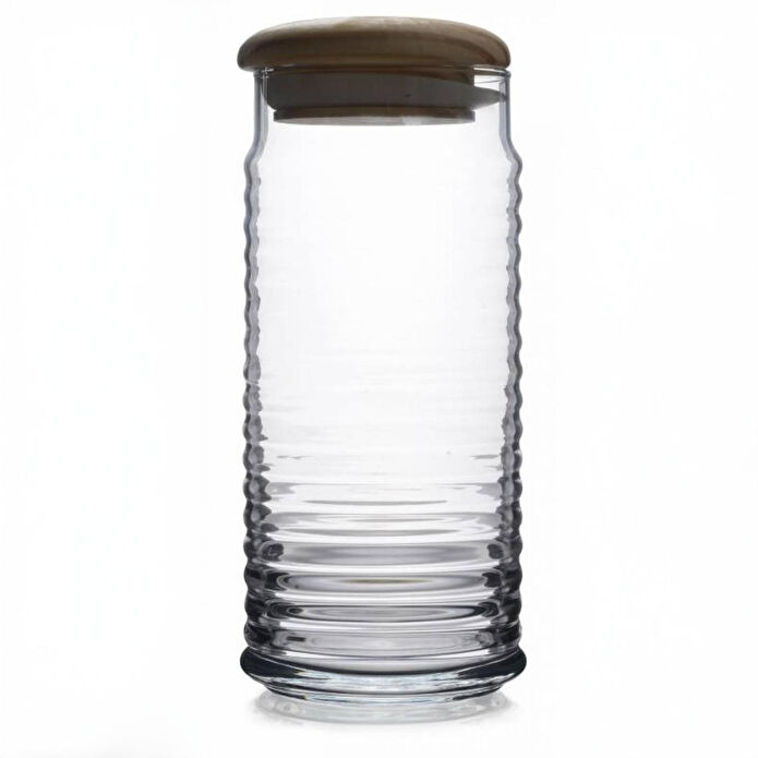 Paşabahçe Babylon 1500 Cc Ahşap Kapaklı Kavanoz 43183