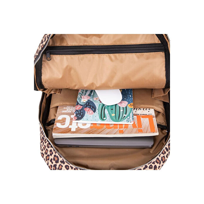 Bloominbag Earthy Leopard 13-14 Inç Laptop / Macbook Sırt Çantası