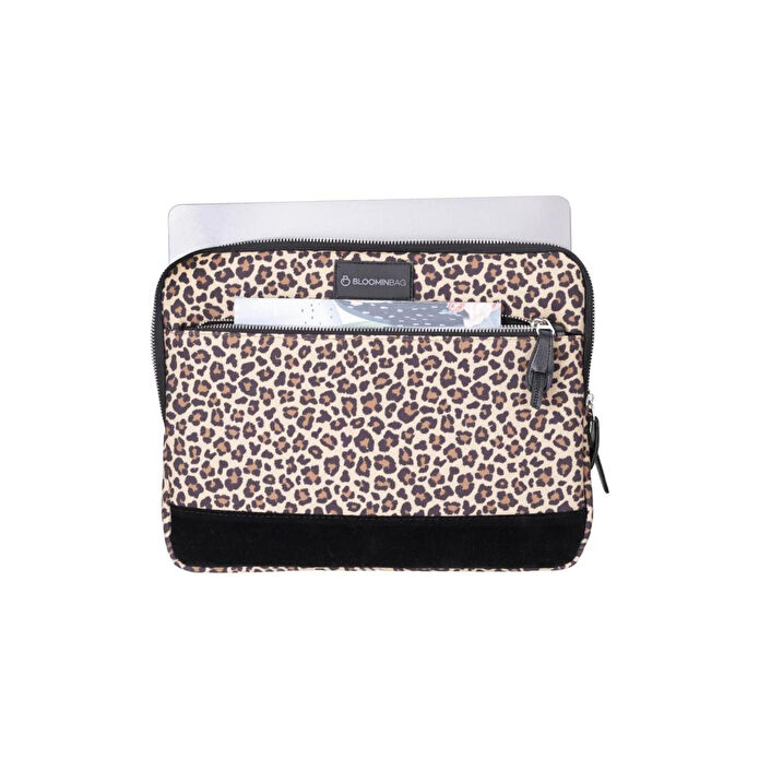 Bloominbag Earthy Leopard 15-16 Inç Laptop / Macbook Kılıf