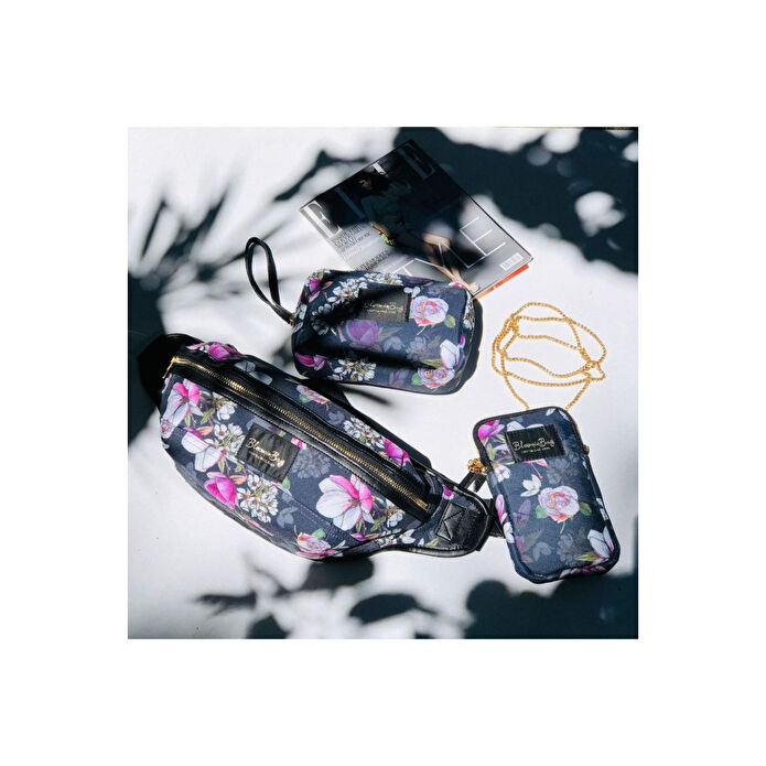 Bloominbag Black Cherries Telefon Çantası