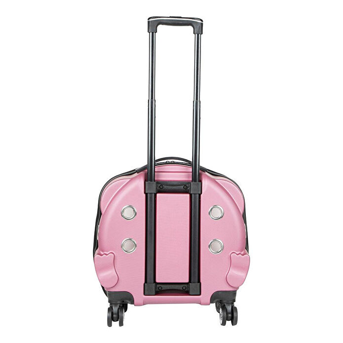 Bloominbag Pawbloom Softview – Pembe Şeffaf Tekerlekli Evcil Hayvan Seyahat Kabini