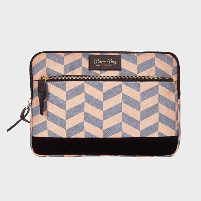 Bloominbag Smokey Chevron 13-14 Inç Laptop / Macbook Kılıf