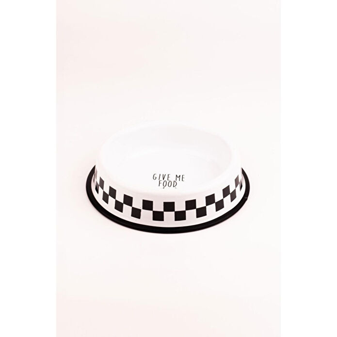 Emaylab Emaye Kedi Köpek Mama Ve Su Kabı Dama