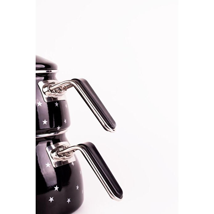 Emaylab Star Emaye Yıldız Desenli Çaydanlık