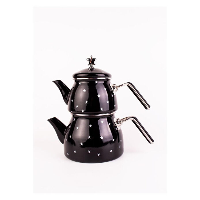 Emaylab Star Emaye Yıldız Desenli Çaydanlık