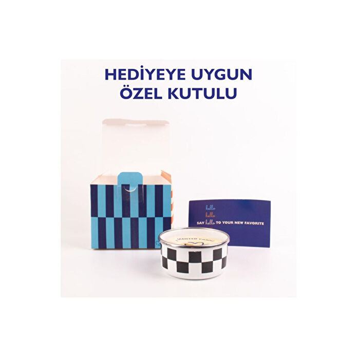 Emaylab Startouch - Emaye Kapta Soy Wax Mum (çiçekçi Ve Baharat Notalı 150 Ml)