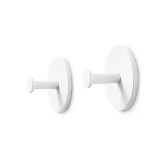 Tchibo Kancalı Askı, 2 Adet, Beyaz