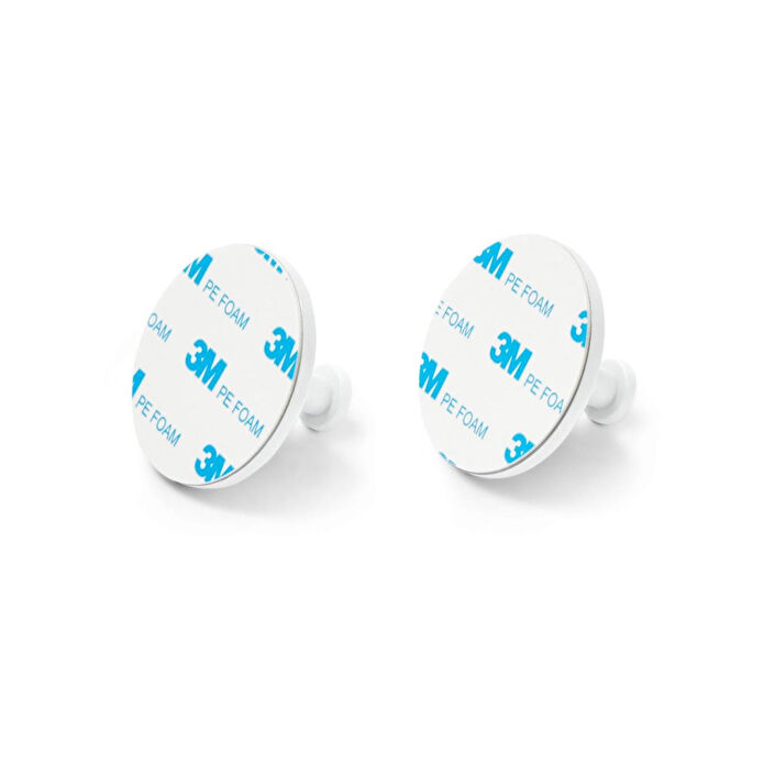 Tchibo Kancalı Askı, 2 Adet, Beyaz