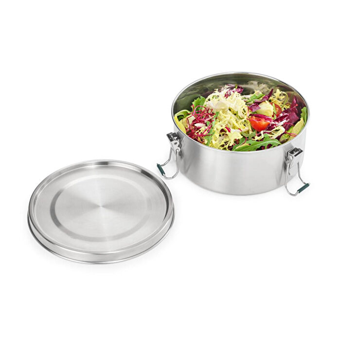 Tchibo Sefertası, Paslanmaz Çelik, Yuvarlak