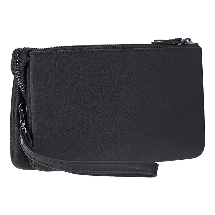 Bloominbag Majeste Black Elegance Curated Deri Clutch Bag