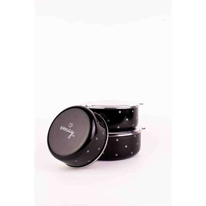 Emaylab Star Emaye Saklama Kabı (ocaklarda Kullanilabilir)