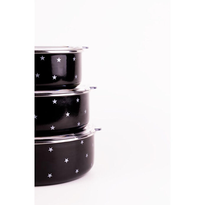 Emaylab Star Emaye Saklama Kabı (ocaklarda Kullanilabilir)