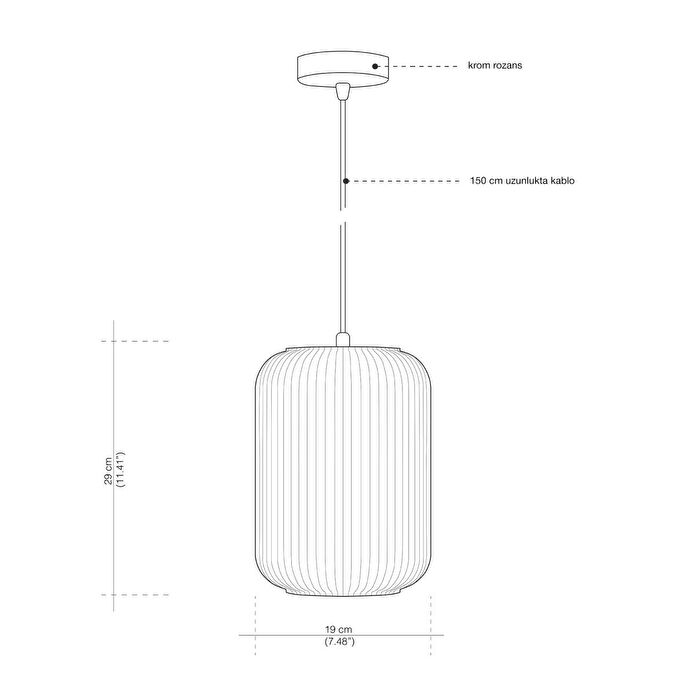 Soli Workshop Helios Uzun Sarkıt Aydınlatma