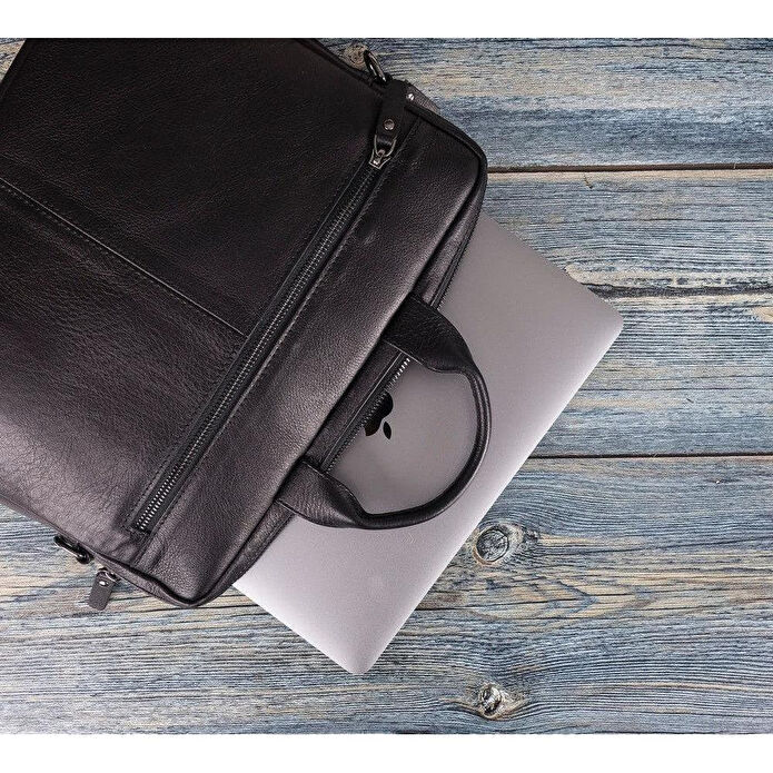 Bloominbag Apollo Urban Shield 14inç Deri Laptop / Macbook Çantası