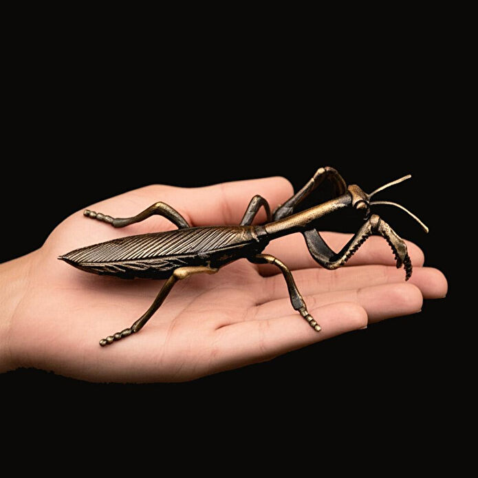 Coho Objet Coho Brazen Dekoratif El Yapımı Peygamber Devesi Figürü