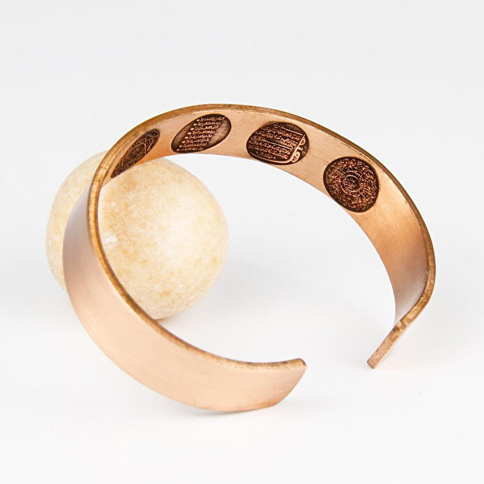 Coho Objet Coho Tılsım El Yapımı Bakır Dua Bileklik