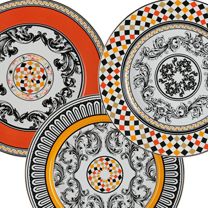 Lucky Art Margery Bone 27cm 6li Tabak Seti