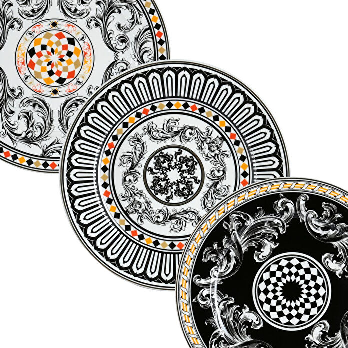 Lucky Art Margery Bone 20cm 6li Tabak Seti