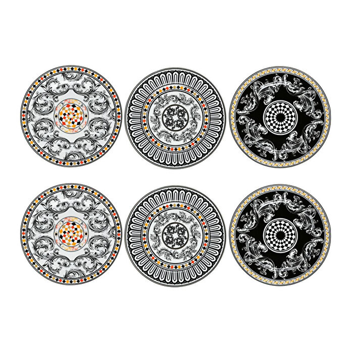 Lucky Art Margery Bone 20cm 6li Tabak Seti