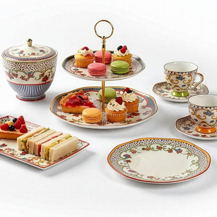 Lucky Art Fiora Bone Kavanoz 17cm